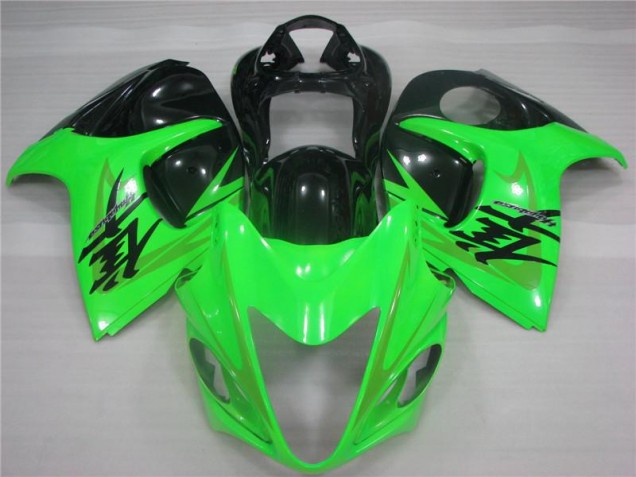 Grün Schwarz GSXR 1300 Hayabusa 08-19 Verkleidungen Grün Schwarz GSXR 1300 Hayabusa 08-19 Verkleidungen