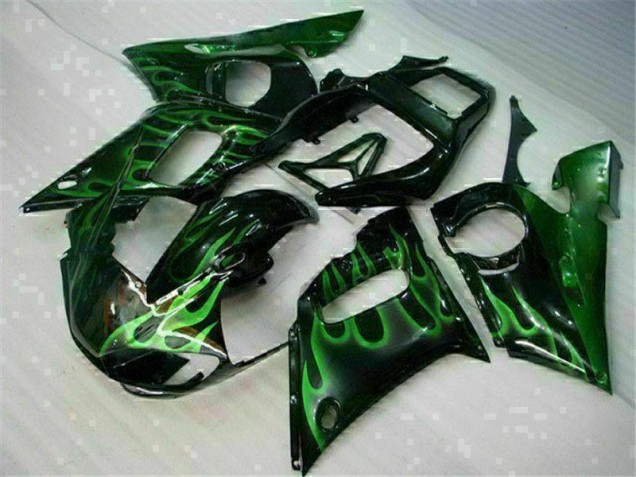 Grün Schwarz R6 98-02 Verkleidungen