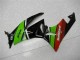Grün Schwarz Rot ZX6R 09-12 Verkleidungen Grün Schwarz Rot ZX6R 09-12 Verkleidungen
