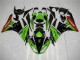 Grün Schwarz Rot ZX6R 09-12 Verkleidungen Grün Schwarz Rot ZX6R 09-12 Verkleidungen