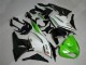 Grün Schwarz Weiß 25 ZX6R 09-12 Verkleidungen