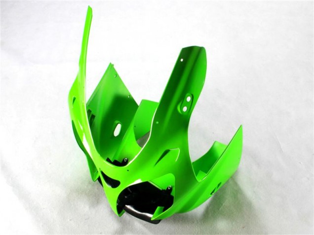 Grün Schwarz Weiß ZX6R 00-02 Verkleidung