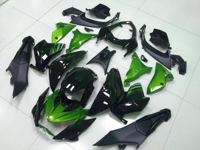 Grün Schwarz Z800 13-16 Verkleidungen Grün Schwarz Z800 13-16 Verkleidungen