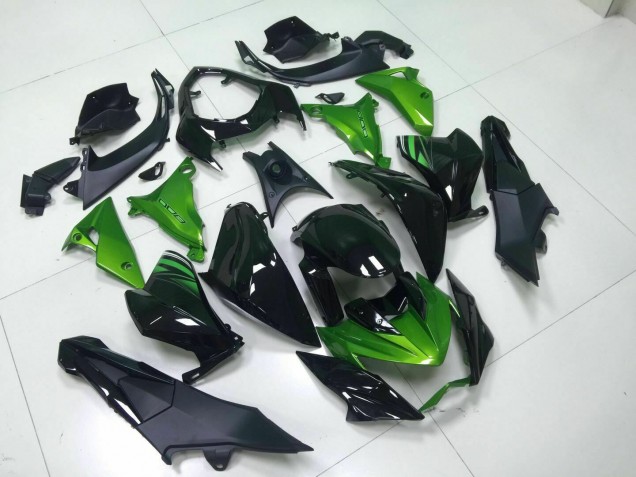 Grün Schwarz Z800 13-16 Verkleidungen Grün Schwarz Z800 13-16 Verkleidungen