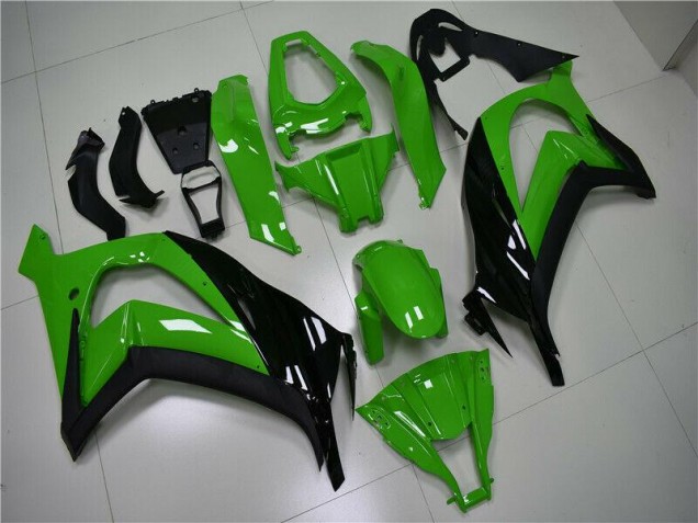 Grün Schwarz ZX10R 11-15 Vollverkleidung