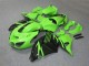 Grün Schwarz ZX14R ZZR 1400 06-11 Verkleidungen Grün Schwarz ZX14R ZZR 1400 06-11 Verkleidungen