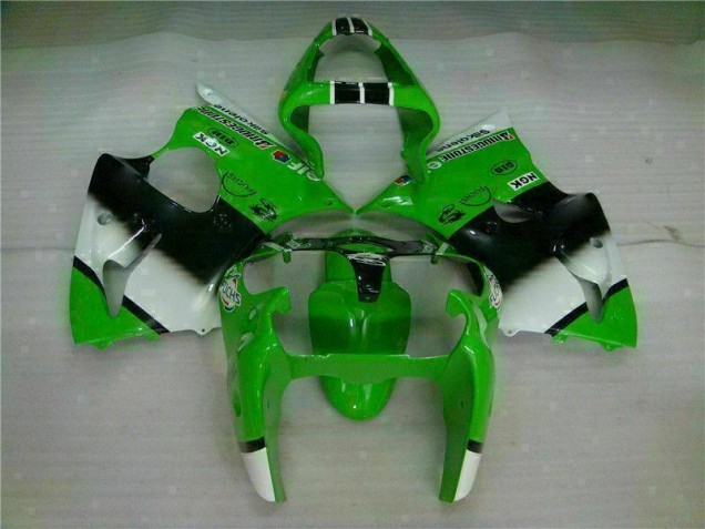 Grün Schwarz ZX6R 00-02 Motorrad Verkleidungen