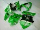 Grün Schwarz ZX6R 00-02 Verkleidung