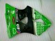 Grün Schwarz ZX6R 00-02 Verkleidung