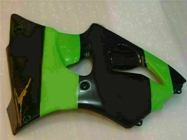 Grün Schwarz ZX6R 00-02 VollVerkleidungen & Plastik