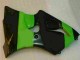 Grün Schwarz ZX6R 00-02 VollVerkleidungen & Plastik