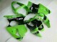 Grün Schwarz ZX6R 00-02 Vollverkleidung