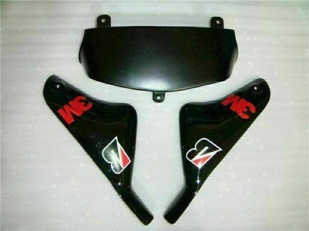 Grün Schwarz ZX6R 00-02 Vollverkleidung