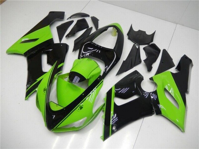 Grün Schwarz ZX6R 05-06 Verkleidung Grün Schwarz ZX6R 05-06 Verkleidung