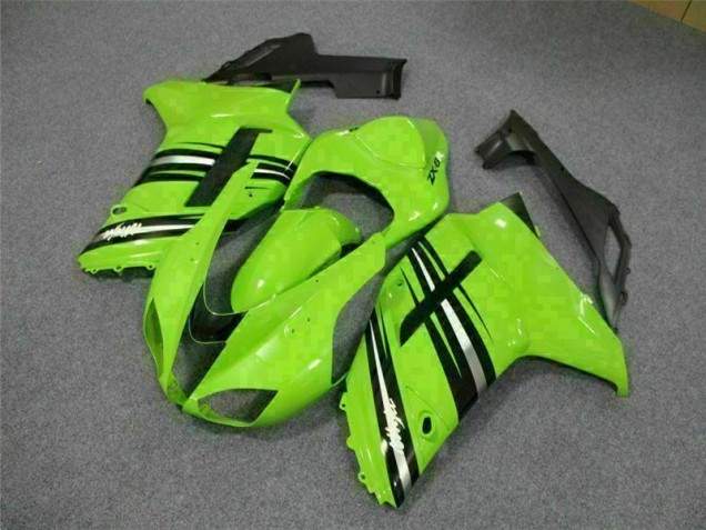 Grün Schwarz ZX6R 07-08 Verkleidungen Grün Schwarz ZX6R 07-08 Verkleidungen