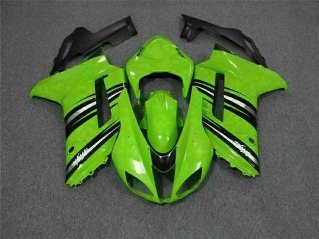 Grün Schwarz ZX6R 07-08 Verkleidungen Grün Schwarz ZX6R 07-08 Verkleidungen