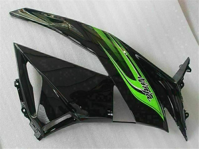 Grün Schwarz ZX6R 09-12 Verkleidung Grün Schwarz ZX6R 09-12 Verkleidung