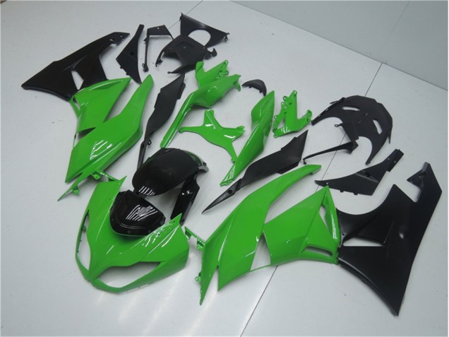 Grün Schwarz ZX6R 09-12 Vollverkleidung Grün Schwarz ZX6R 09-12 Vollverkleidung