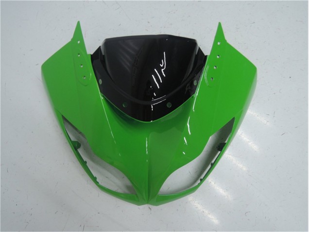 Grün Schwarz ZX6R 09-12 Vollverkleidung Grün Schwarz ZX6R 09-12 Vollverkleidung
