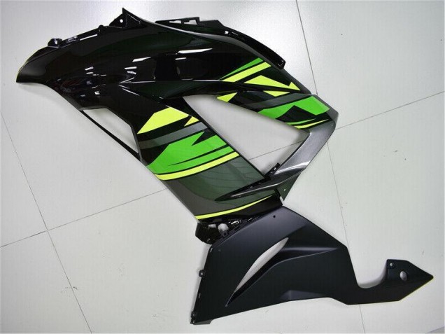 Grün Schwarz ZX6R 13-18 Vollverkleidung Grün Schwarz ZX6R 13-18 Vollverkleidung