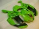 Grün Schwarzer Dunlop ZX6R 07-08 Verkleidungen Grün Schwarzer Dunlop ZX6R 07-08 Verkleidungen