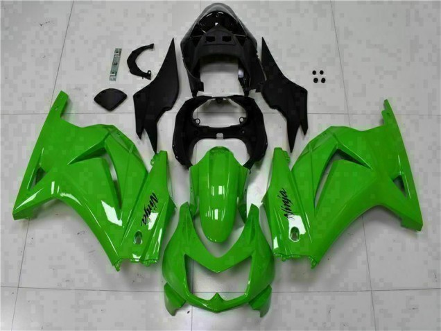 Grün Schwarzer Ninja EX250 08-12 Verkleidung Grün Schwarzer Ninja EX250 08-12 Verkleidung