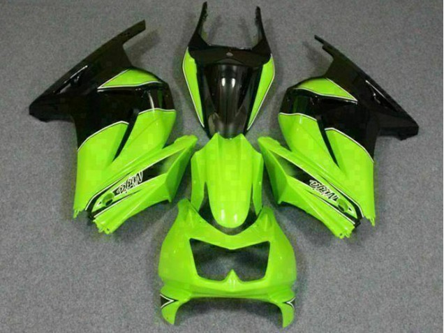 Grün Schwarzer Ninja EX250 08-12 Verkleidungen & Plastik Grün Schwarzer Ninja EX250 08-12 Verkleidungen & Plastik