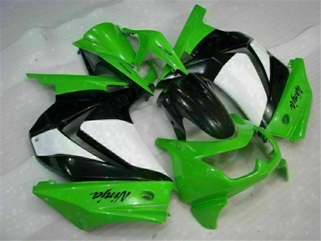 Grün Schwarzer Ninja EX250 08-12 Vollverkleidung Grün Schwarzer Ninja EX250 08-12 Vollverkleidung