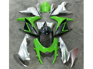 Grün Silber GSXR 600 / 750 K11 11-24 Verkleidungen