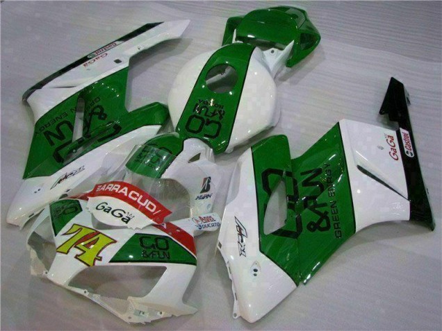 Grün Weiß CBR 1000 RR 04-05 Verkleidungen Grün Weiß CBR 1000 RR 04-05 Verkleidungen
