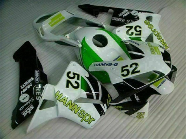 Grün Weiß Schwarz CBR 600 RR 03-04 Verkleidungen Grün Weiß Schwarz CBR 600 RR 03-04 Verkleidungen