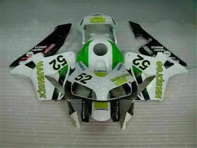 Grün Weiß Schwarz CBR 600 RR 03-04 Verkleidungen Grün Weiß Schwarz CBR 600 RR 03-04 Verkleidungen