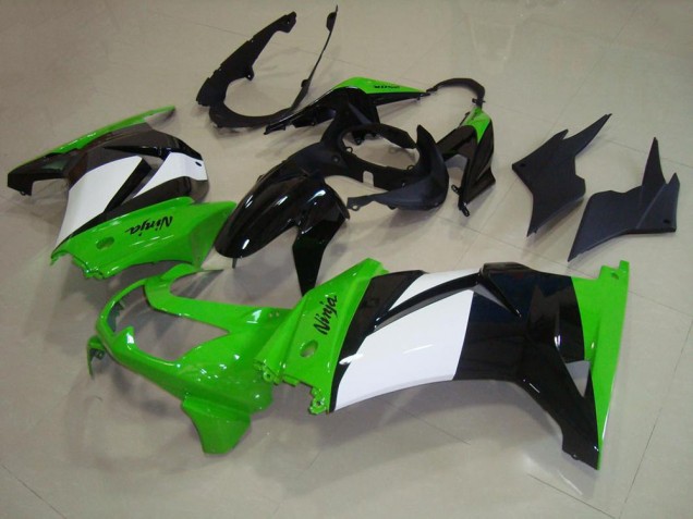Grün Weiß Schwarz ZX 250R 08-12 Verkleidungen Grün Weiß Schwarz ZX 250R 08-12 Verkleidungen