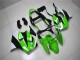 Grün Weiß Schwarz ZX6R 00-02 Verkleidungen