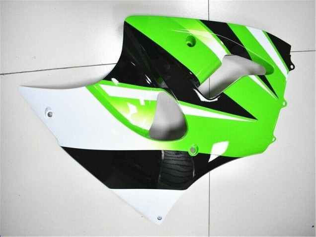 Grün Weiß Schwarz ZX6R 00-02 Verkleidungen