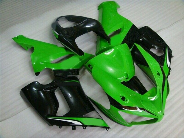 Grün Weiß Schwarz ZX6R 05-06 Verkleidungen Grün Weiß Schwarz ZX6R 05-06 Verkleidungen