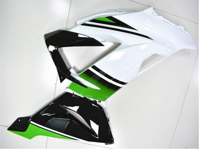 Grün Weiß Schwarz ZX6R 13-18 Verkleidungen