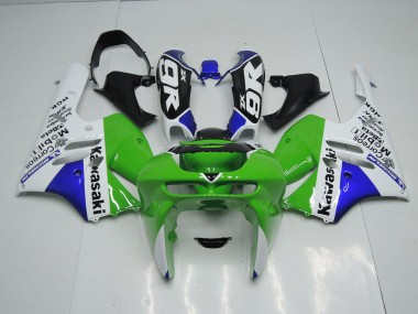 Grün Weiß ZX9R 94-97 Verkleidungen