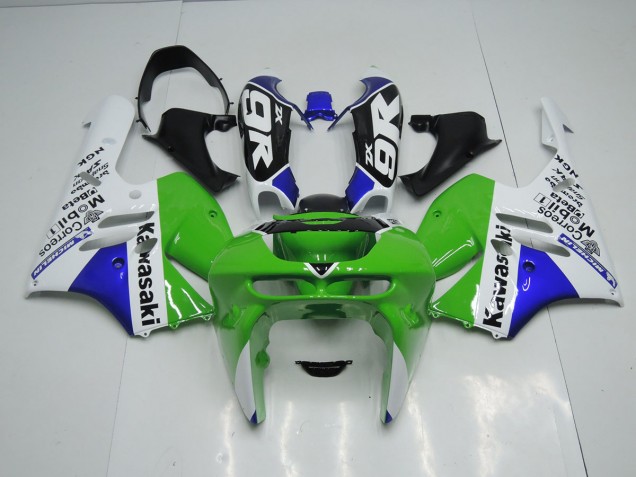 Grün Weiß ZX9R 94-97 Verkleidungen Grün Weiß ZX9R 94-97 Verkleidungen