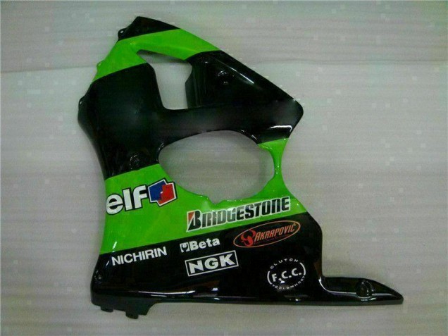 Grün ZX6R 00-02 Verkleidung
