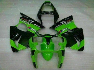 Grün ZX6R 00-02 Verkleidung