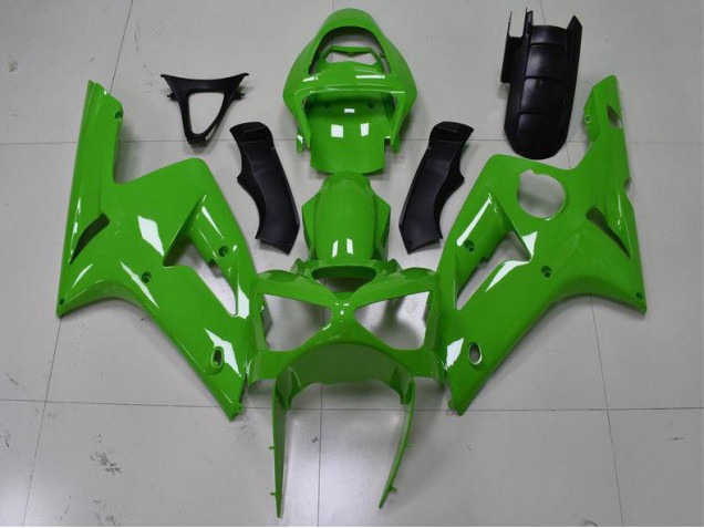 Grün ZX6R 03-04 Verkleidung Grün ZX6R 03-04 Verkleidung