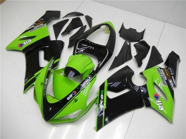 Grün ZX6R 05-06 Verkleidungen