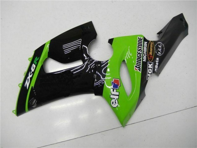 Grün ZX6R 05-06 Verkleidungen