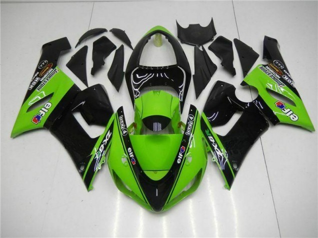 Grün ZX6R 05-06 Verkleidungen