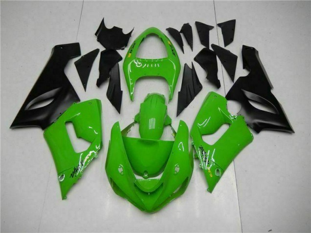 Grün ZX6R 05-06 Vollverkleidung