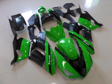 Grün und Schwarz ZX14R ZZR 1400 06-11 Verkleidungen