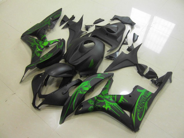 Grüner Totenkopf CBR 600 RR 07-08 Verkleidungen Grüner Totenkopf CBR 600 RR 07-08 Verkleidungen