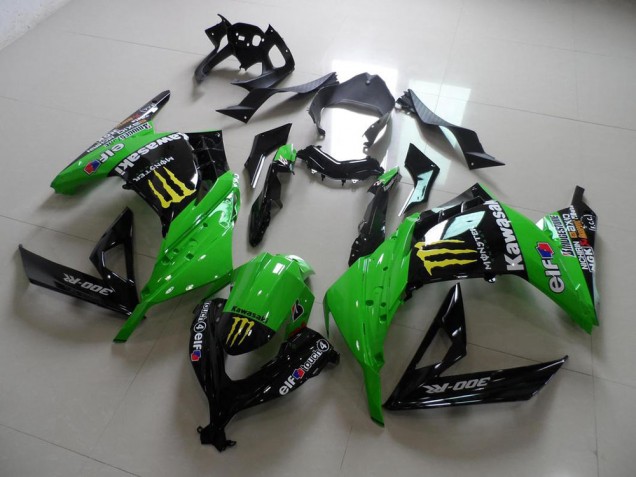 Grünes Monster ZX 300R 13-16 Verkleidungen
