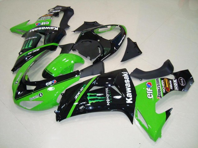 Grünes Monster ZX10R 06-07 Verkleidungen